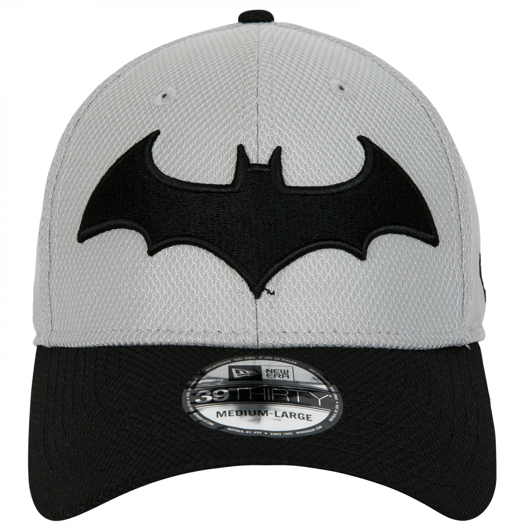Batman Hush Symbol Armor 39Thirty Fitted Hat